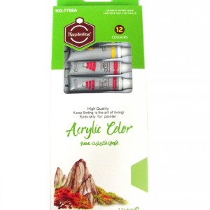 Acrylics Colour 6ml 12pc Set