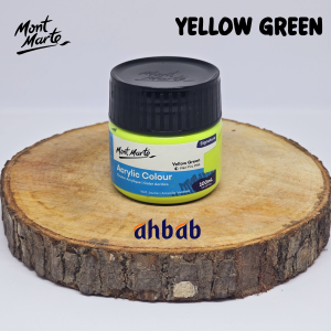 Mont Marte Acrylic Colour Paint  100ml (Yellow Green)