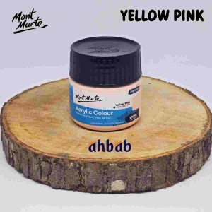 Mont Marte Acrylic Colour Paint  100ml (Yellow Pink)