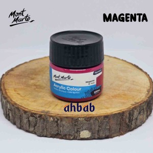 Mont Marte Acrylic Colour Paint  100ml (Magenta)