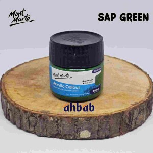 Mont Marte Acrylic Colour Paint 100ml (Sap Green)