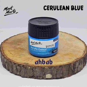 Mont Marte Acrylic Colour Paint 100ml (Cerulean Blue)