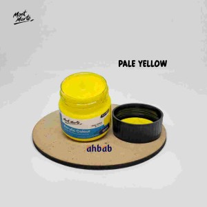 Mont Marte Acrylic Colour Paint 100ml (Pale Yellow)