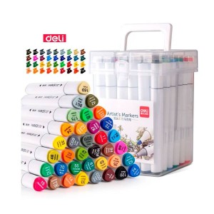 Deli Dual Tip Art Markers 36pc