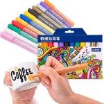 STA Acrylic Paint Marker Set 12pc