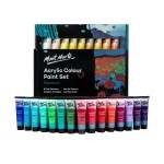 Acrylic Colour Paint Set 36pc x 36ml