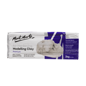 Air Hardening Modelling Clay - White 2kg