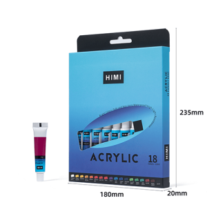 Acrylic Paint 12ml 18 Colors