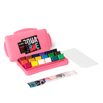 Himi Gouache Set With Brushes 18colors 30ml (Pink)