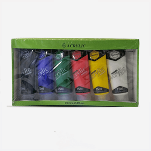 Acrylic Paint  Set 75ml 6 Pcs