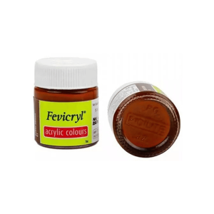 Febicryl Acrylic color 15 ml- Burnt Sienna