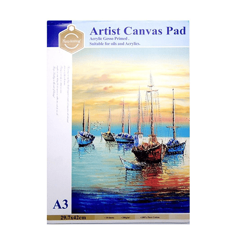 Canvas Pad/Acrylic Pad A3 - Ting Tong BD