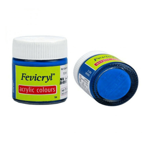 Febicryl Acrylic color 15 ml- Cerulean Blue