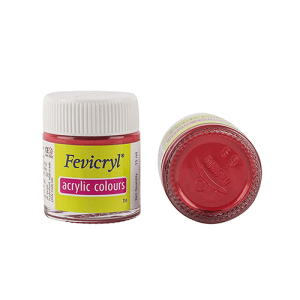 Febicryl Acrylic color 15 ml- Crimson