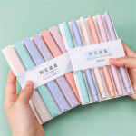 Double Tip Highlighter Pens Kawaii Candy Color Manga Markers Pastel highlighter set 6PCS