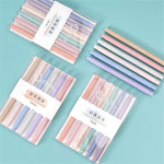 Double Tip Highlighter Pens Kawaii Candy Color Manga Markers Pastel highlighter set 6PCS