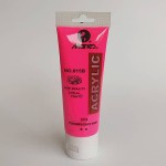 Maries Acrylic Colour Paint 75ml- Fluorescent Pink