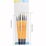 Worison Detail Paint Brush Set 6pcs