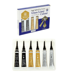 Glass Liner Colour 6 Tube x 12ml