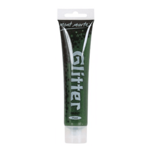 Acrylic Glitter Paint 75ml Green Colour