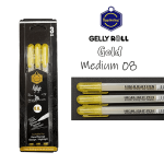 Gold Gelly Roll Gel Pens 3pcs Set