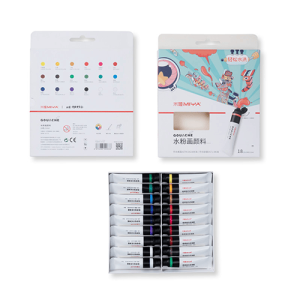 Himi Gouache Paint Set 12ml 18 Colors