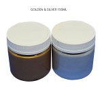 Handmade Aceryil Colour Golden & Silver 150ml