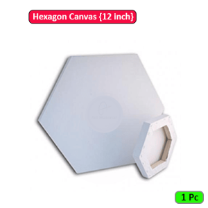 Hexagon Canvas 12 inch