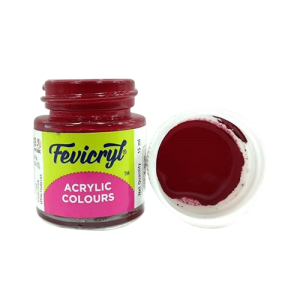 Febicryl Acrylic color 15 ml- Maroon