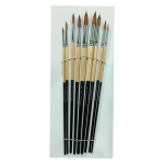 Monalisa Artist Paint Brush 9 pcs Round Brush Set