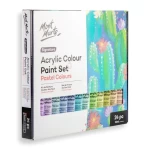 Acrylic Colour Pastel Paint Set Signature 24pc x 36ml