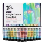 Acrylic Colour Pastel Paint Set Signature 24pc x 36ml