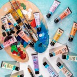 Acrylic Colour Pastel Paint Set Signature 24pc x 36ml