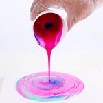 Pouring Acrylic Paint Set 4pc x 60ml - Aurora