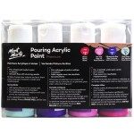 Pouring Acrylic Paint Set 4pc x 60ml - Aurora