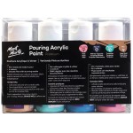 Pouring Acrylic Paint Set 4pc x 60ml - Flamingo