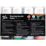 Pouring Acrylic Paint Set 4pc x 60ml - Rainforest