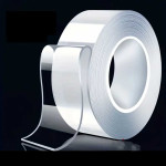 Nano Double Sided Tape, Transparent Reusable Tape