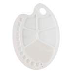 Oval Plastic Palette  (13.3 x 9.8in)