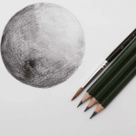 Watersoluble Graphite Pencils 5pc