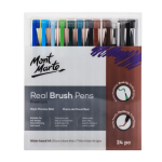 Real Brush Pens 24pc