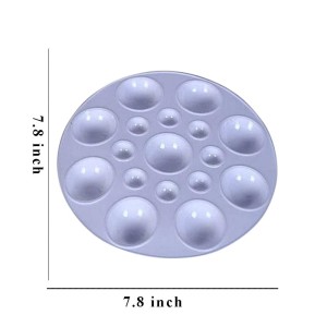 Round Colour Mixing Palette