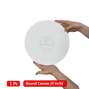 Round Canvas 4 inch