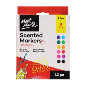 Scented Markers 2.3mm Tip 12pc