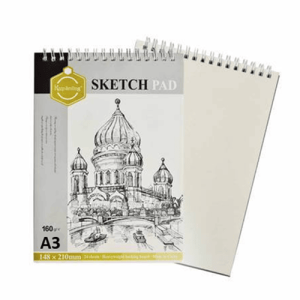 Keep Smiling Sketch Pad A3 160 GSM Acid free  24Sheets