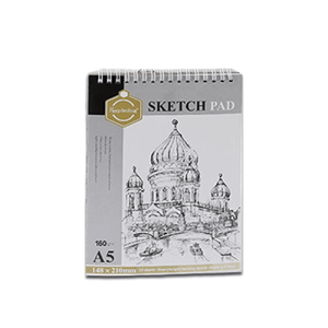 Keep Smiling Sketch Pad A5 160 GSM Acid free 24Sheets