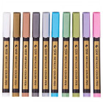 STA Colorful Metallic Markers Pen 10pcs