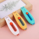 Bear Mini Utility Knife Cute Paper Cutter Cutting Paper Razor Blade Office school Supply Stationery gift