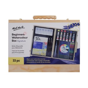 Beginners Watercolour Box  33pc