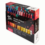 Acrylic Colour Paint Set 48pc x 36ml